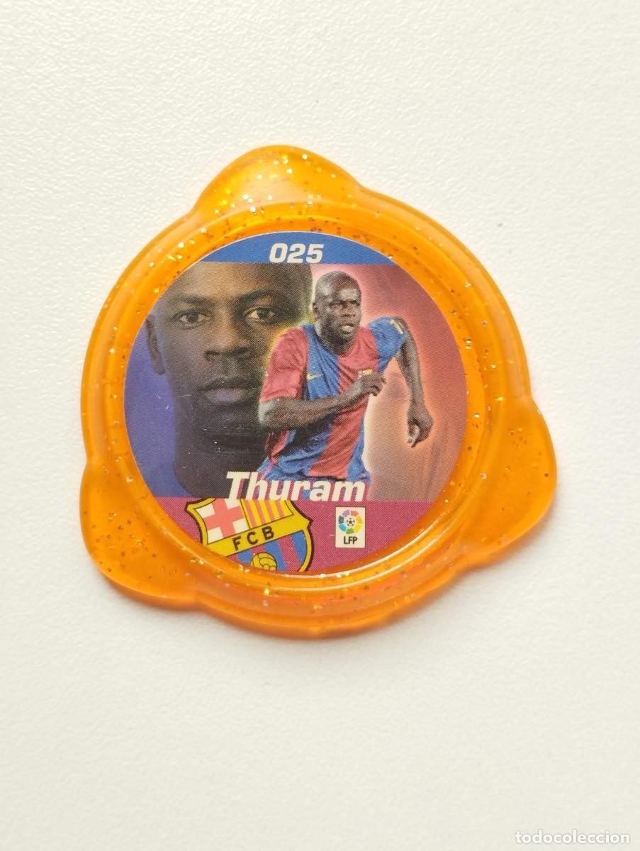 Cromos de f&uacute;tbol: TAZO KRAK KRAKS LIGA PANINI 06 07 2006 2007 BARCELONA 25 THURAM