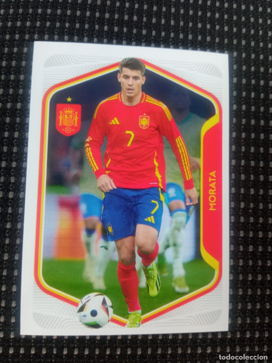 Football Stickers: Morata, cromo 55, Espa&ntilde;a 2026, Carrefour Panini,