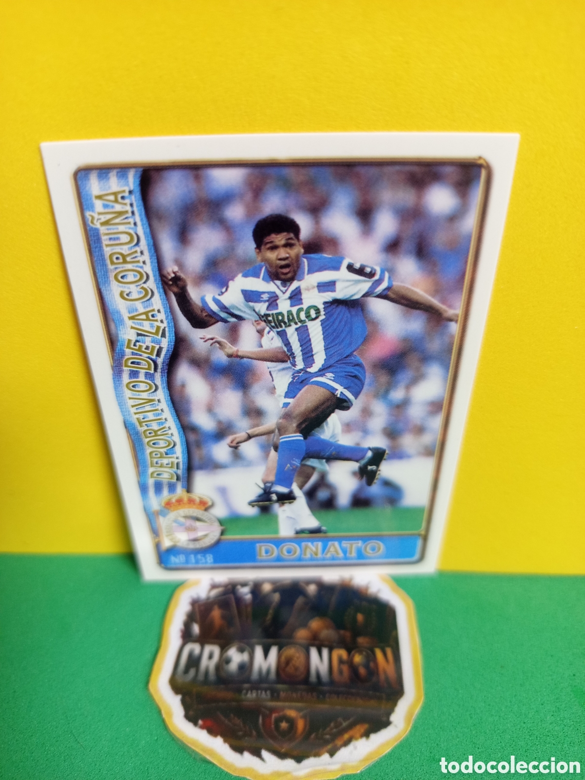 Figurine di Calcio: ❇️ CROMO ⚽ CARD DONATO DEPORTIVO DE LA CORU&Ntilde;A 158 LIGA 96 97 1996 1997 FICHAS MUNDICROMO ❇️