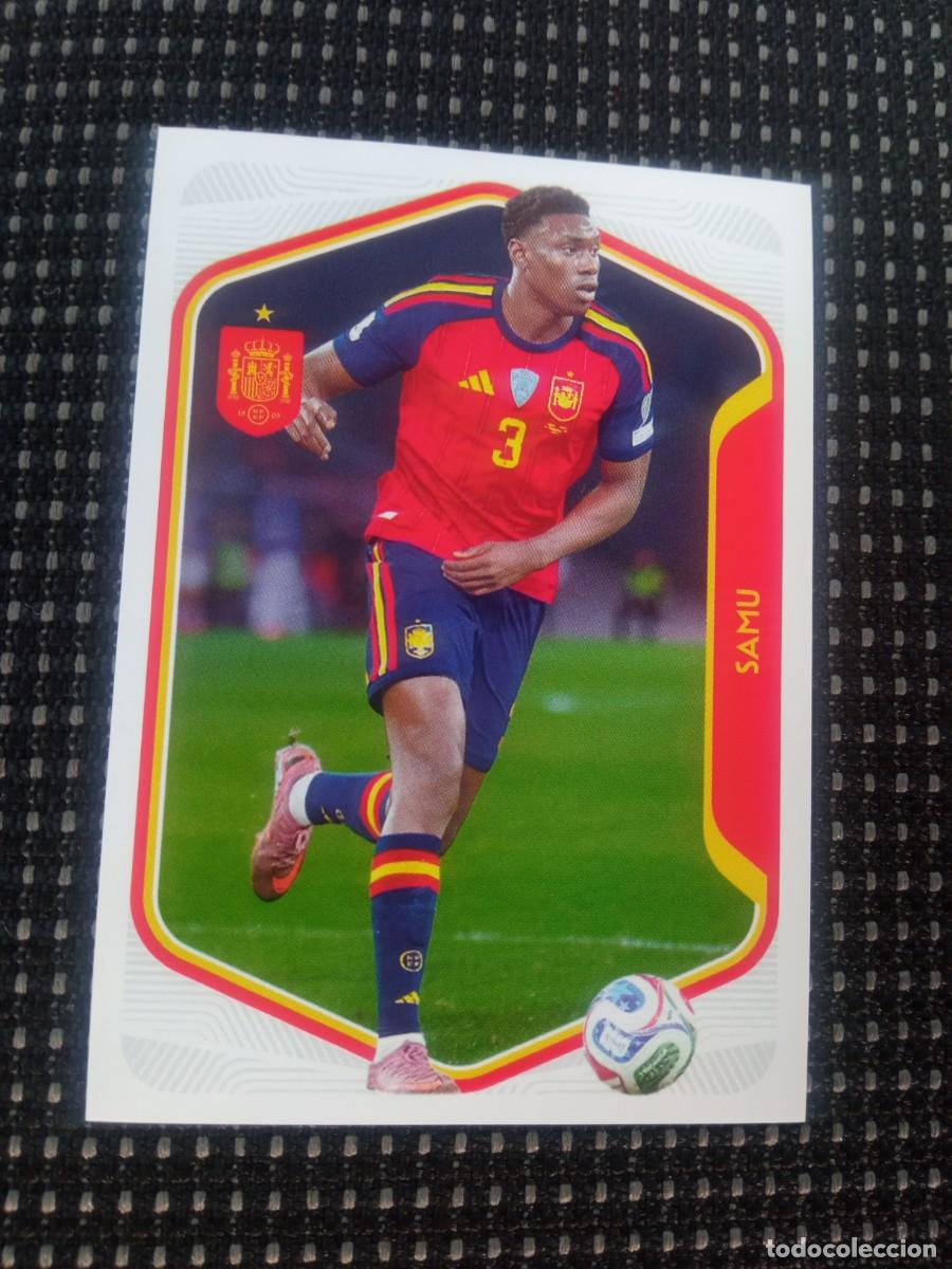 Football Stickers: Samu, cromo 57, Espa&ntilde;a 2026, Carrefour Panini,