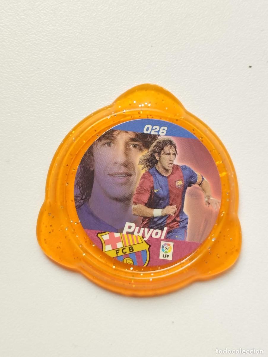 Cromos de f&uacute;tbol: TAZO KRAK KRAKS LIGA PANINI 06 07 2006 2007 BARCELONA 26 CARLES PUYOL