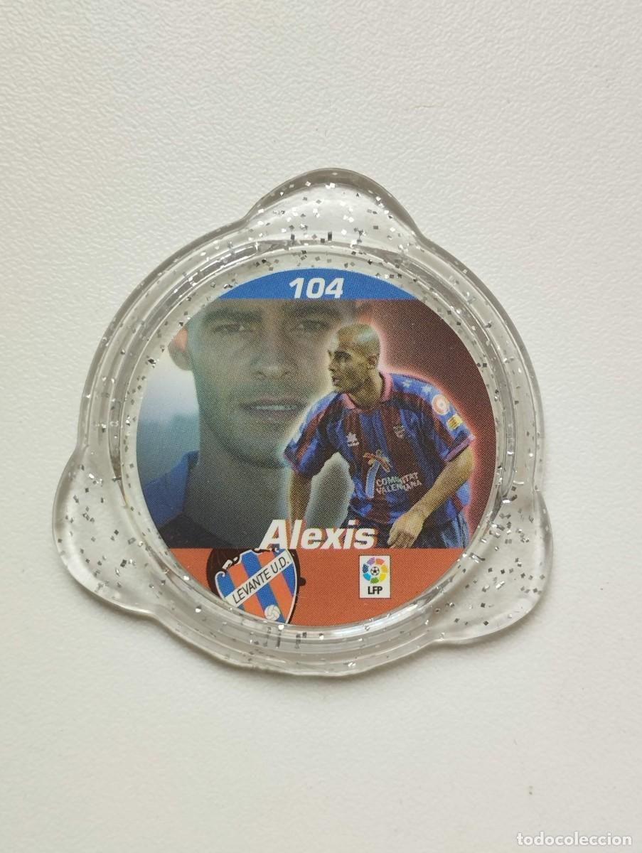 Cromos de f&uacute;tbol: TAZO KRAK KRAKS LIGA PANINI 06 07 2006 2007 LEVANTE 104 ALEXIS