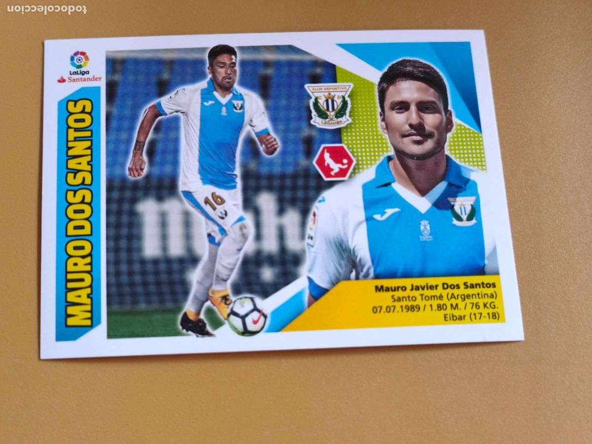 Cromos de f&uacute;tbol: mauro dos santos, liga 2017 18 ultimos fichajes