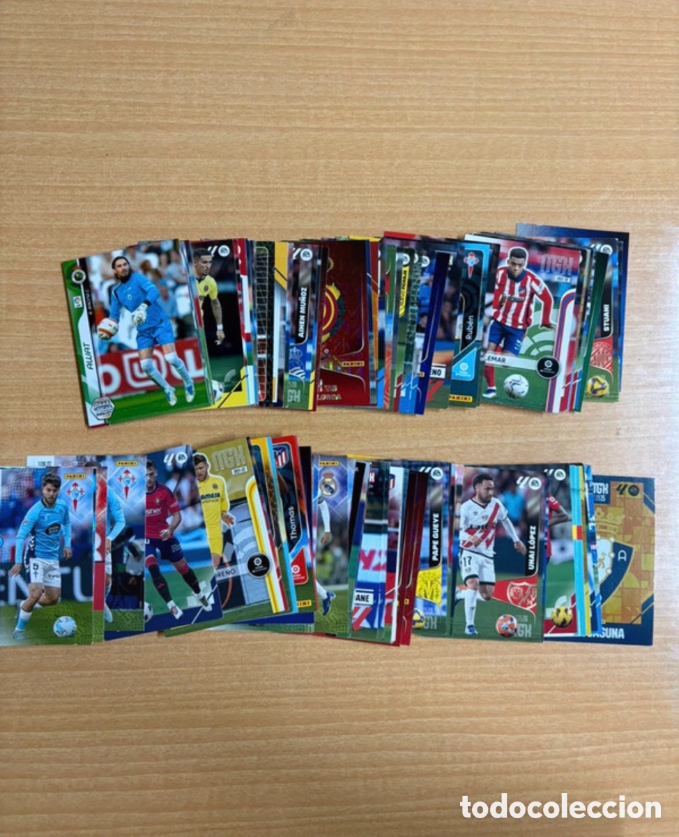 Cromos de f&uacute;tbol: Pack de cartas megacrak diferentes temporadas