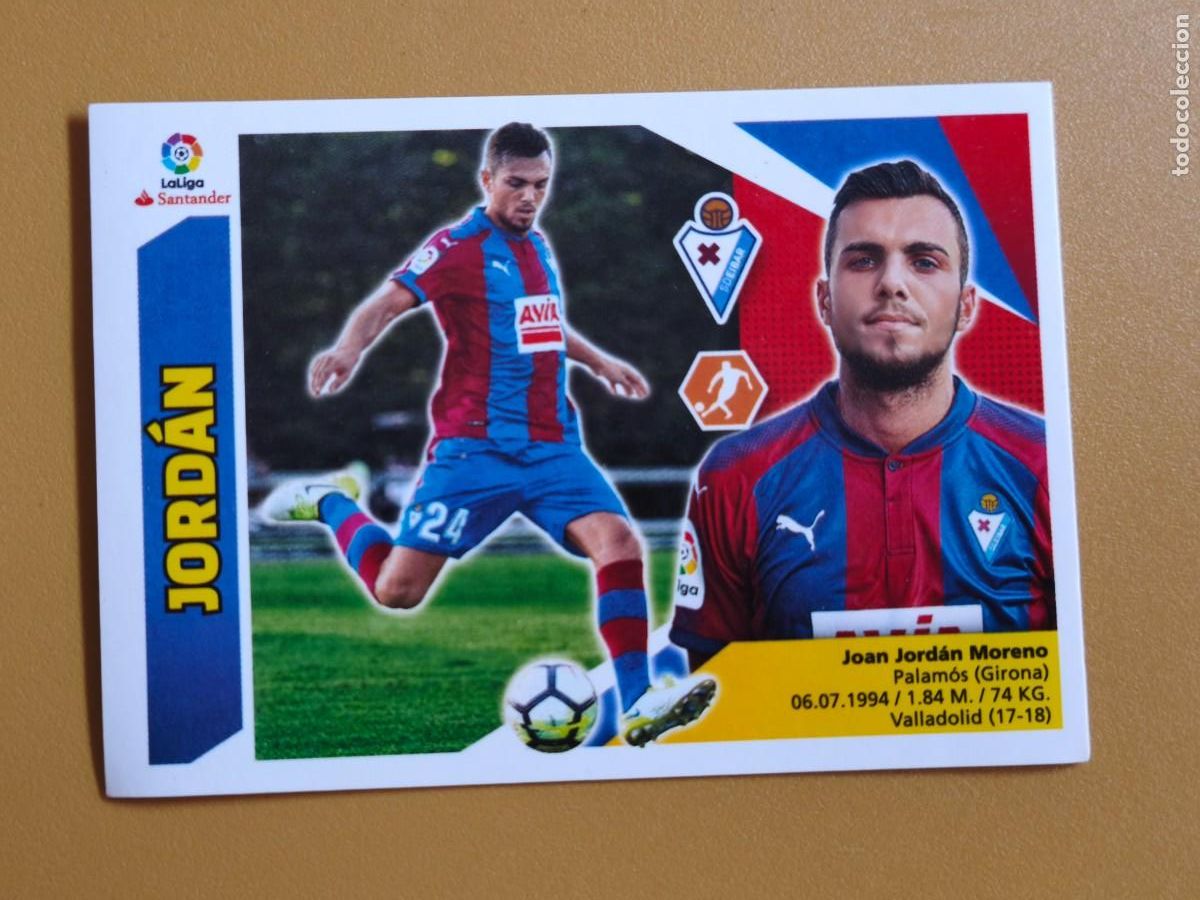 Cromos de f&uacute;tbol: jordan, liga 2017 18 ultimos fichajes