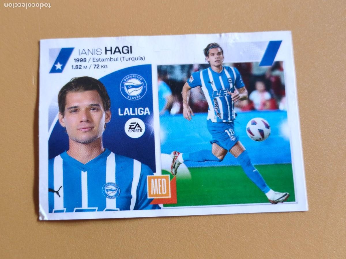 Cromos de f&uacute;tbol: hagi, liga 2023 24 coloca