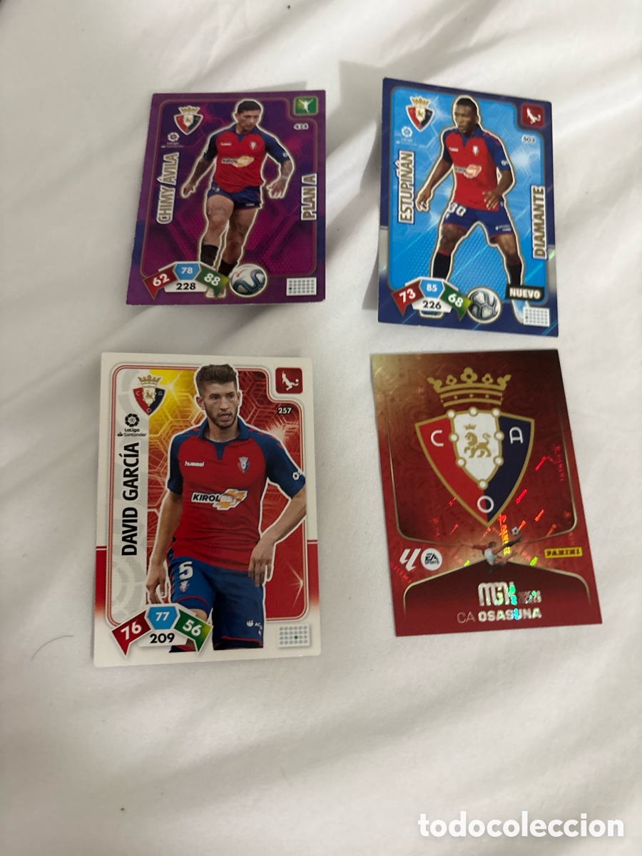 Cromos de f&uacute;tbol: Osasuna adrenalyn 2019-2020