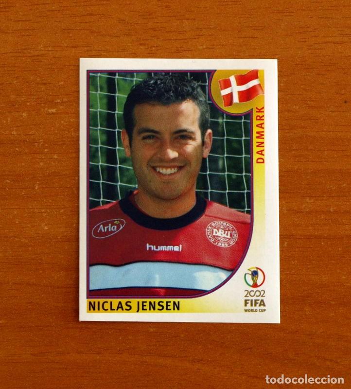 Figurine di Calcio: Dinamarca - N&ordm; 84 Niclas Jensen - Mundial Korea Jap&oacute;n 2002 - Editorial Panini - Nunca pegado