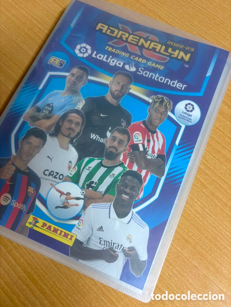 Cromos de f&uacute;tbol: Panini Adrenalyn xl LaLiga Santander de la temporada 2022-23.
