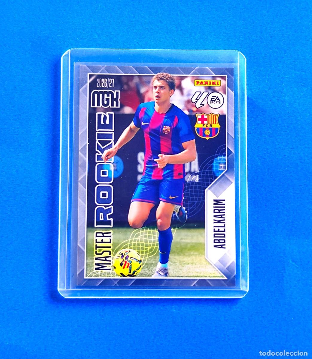 Cromos de f&uacute;tbol: Megacracks 2026 2027 / 26 27 Master Rookie Abdelkarim Barcelona 406