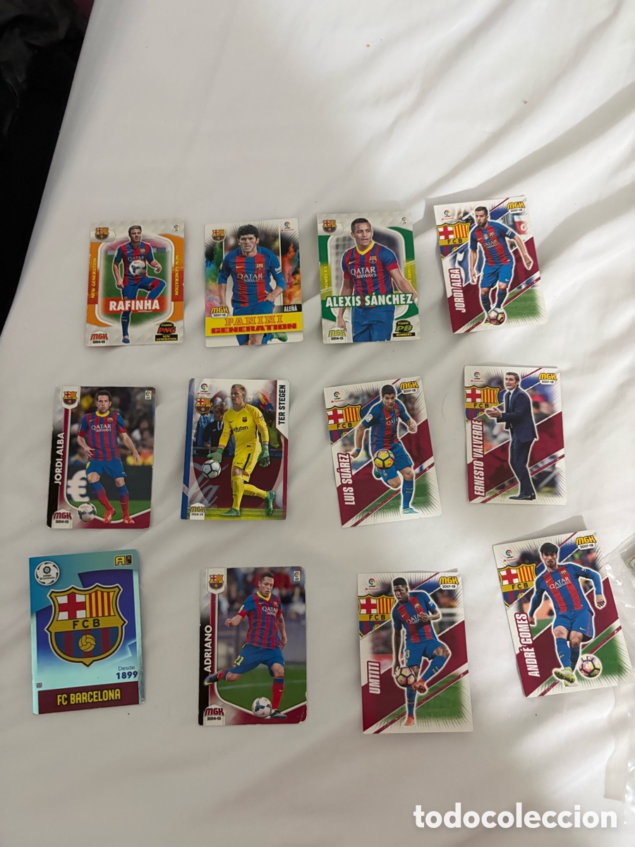 Cromos de f&uacute;tbol: Lote barcelona megacracks