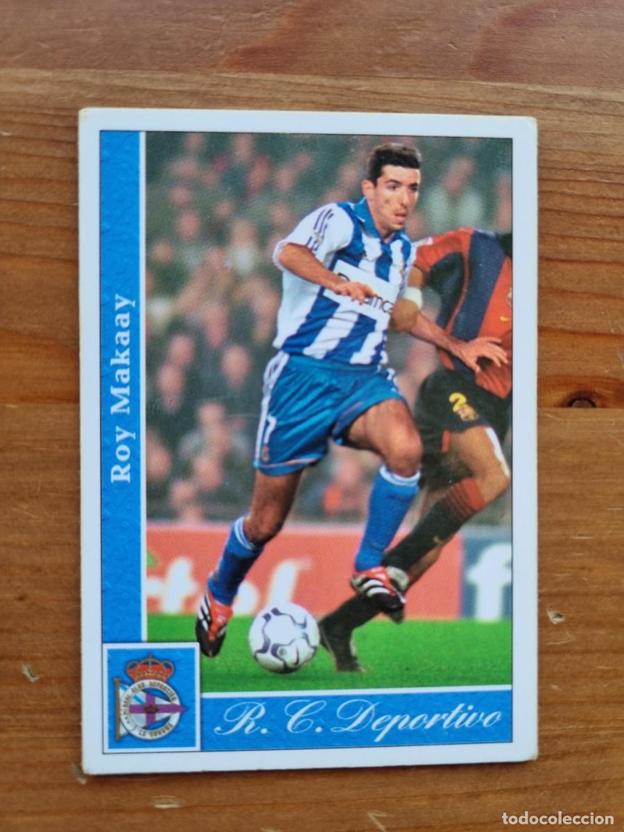Cromos de f&uacute;tbol: 38 MAKAAY (Deportivo La Coru&ntilde;a). Las Fichas de la Liga 2001 2002 01 02 (Mundicromo)