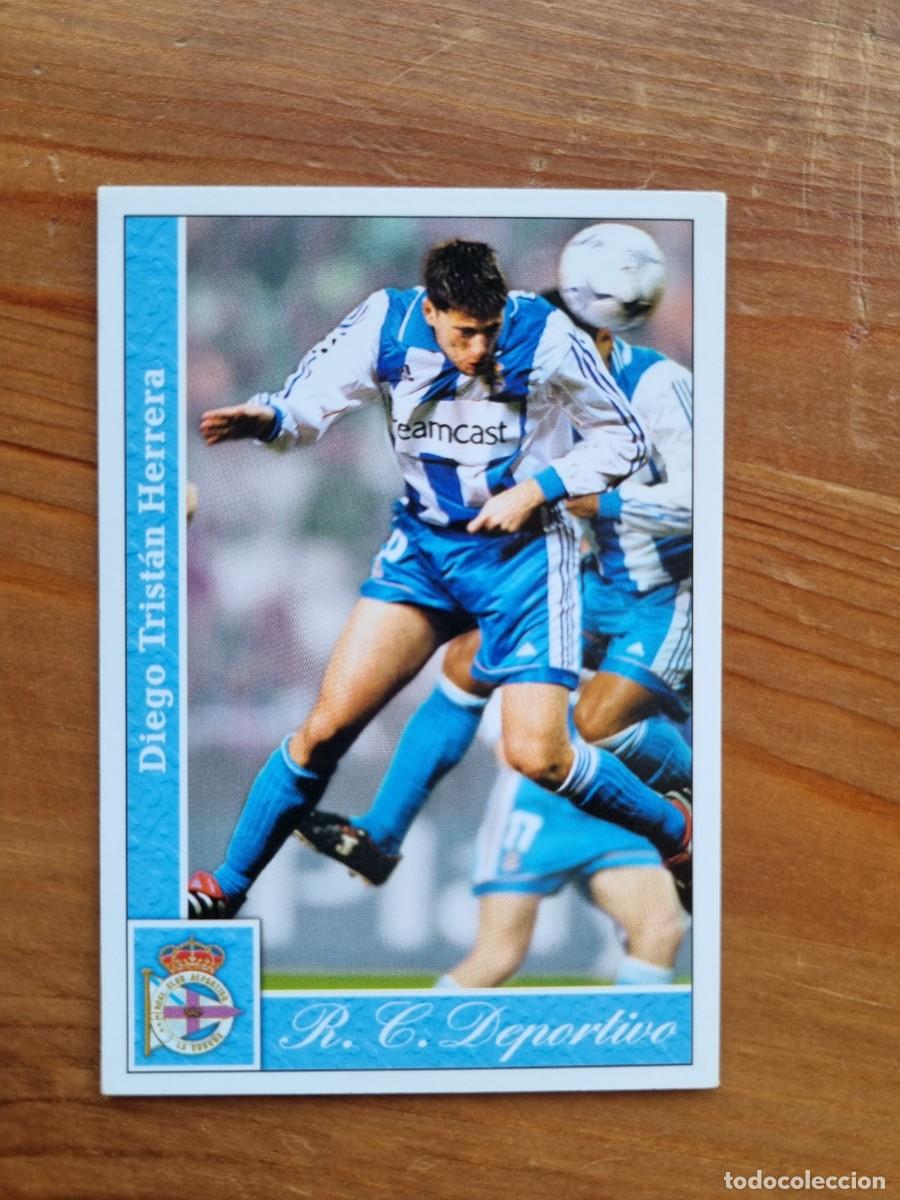 Cromos de f&uacute;tbol: 39 DIEGO TRIST&Aacute;N (Deportivo La Coru&ntilde;a). Las Fichas de la Liga 2001 2002 01 02 (Mundicromo)
