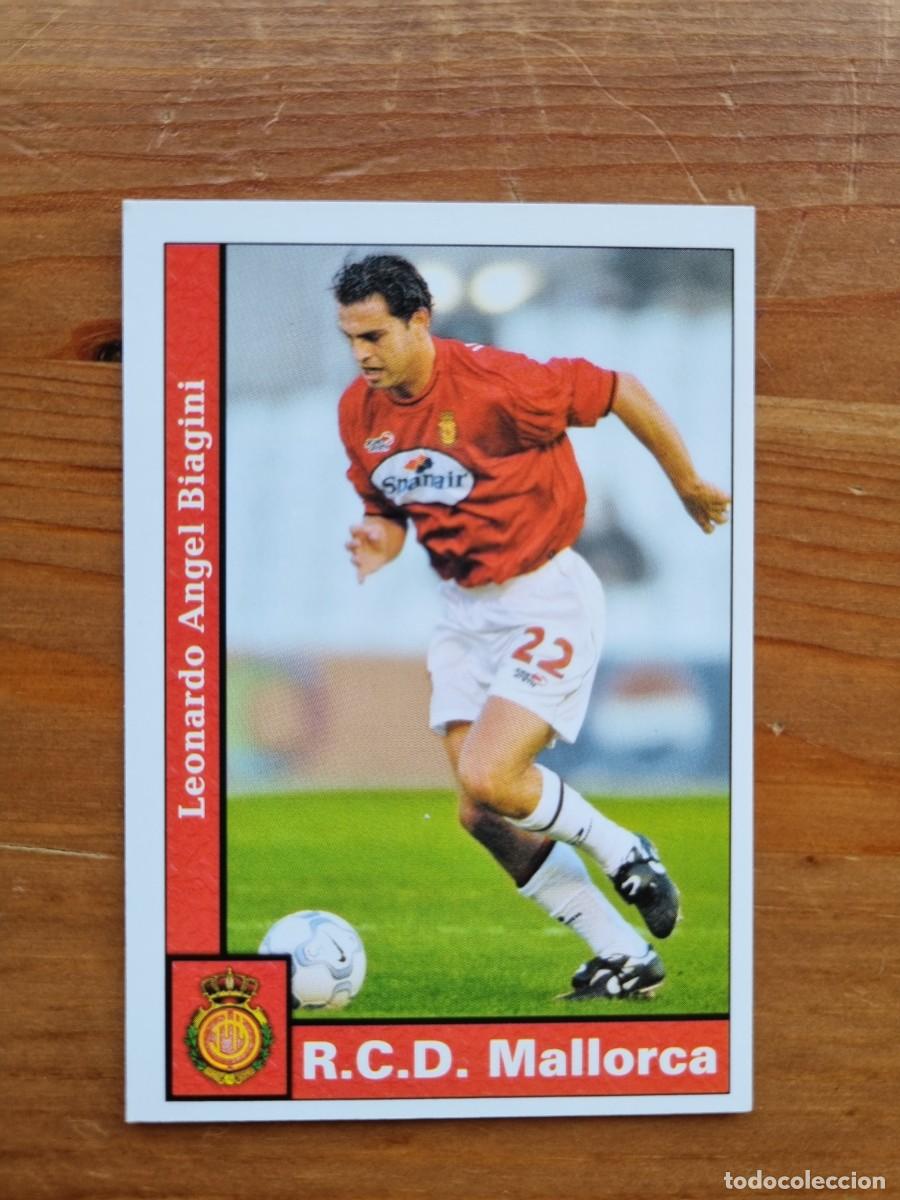 Cromos de Futebol: 62 BIAGINI (RCD Mallorca). Las Fichas de la Liga 2001 2002 01 02 (Mundicromo)
