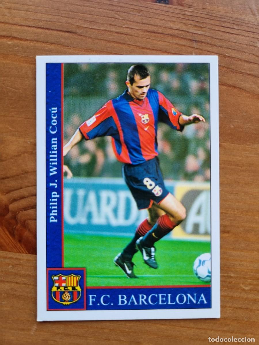 Cromos de f&uacute;tbol: 71 COCU (FC Barcelona). Las Fichas de la Liga 2001 2002 01 02 (Mundicromo)
