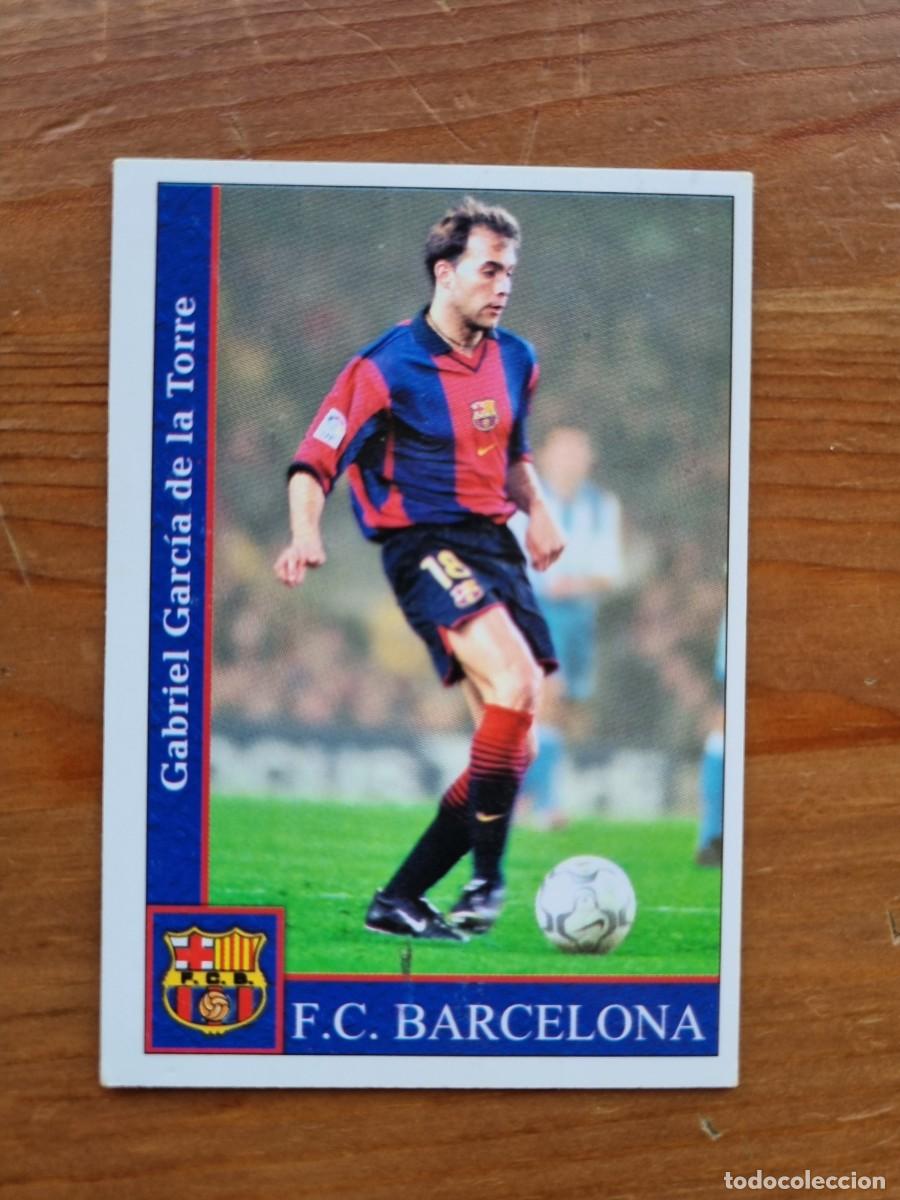 Cromos de f&uacute;tbol: 73 GABRI (FC Barcelona). Las Fichas de la Liga 2001 2002 01 02 (Mundicromo)