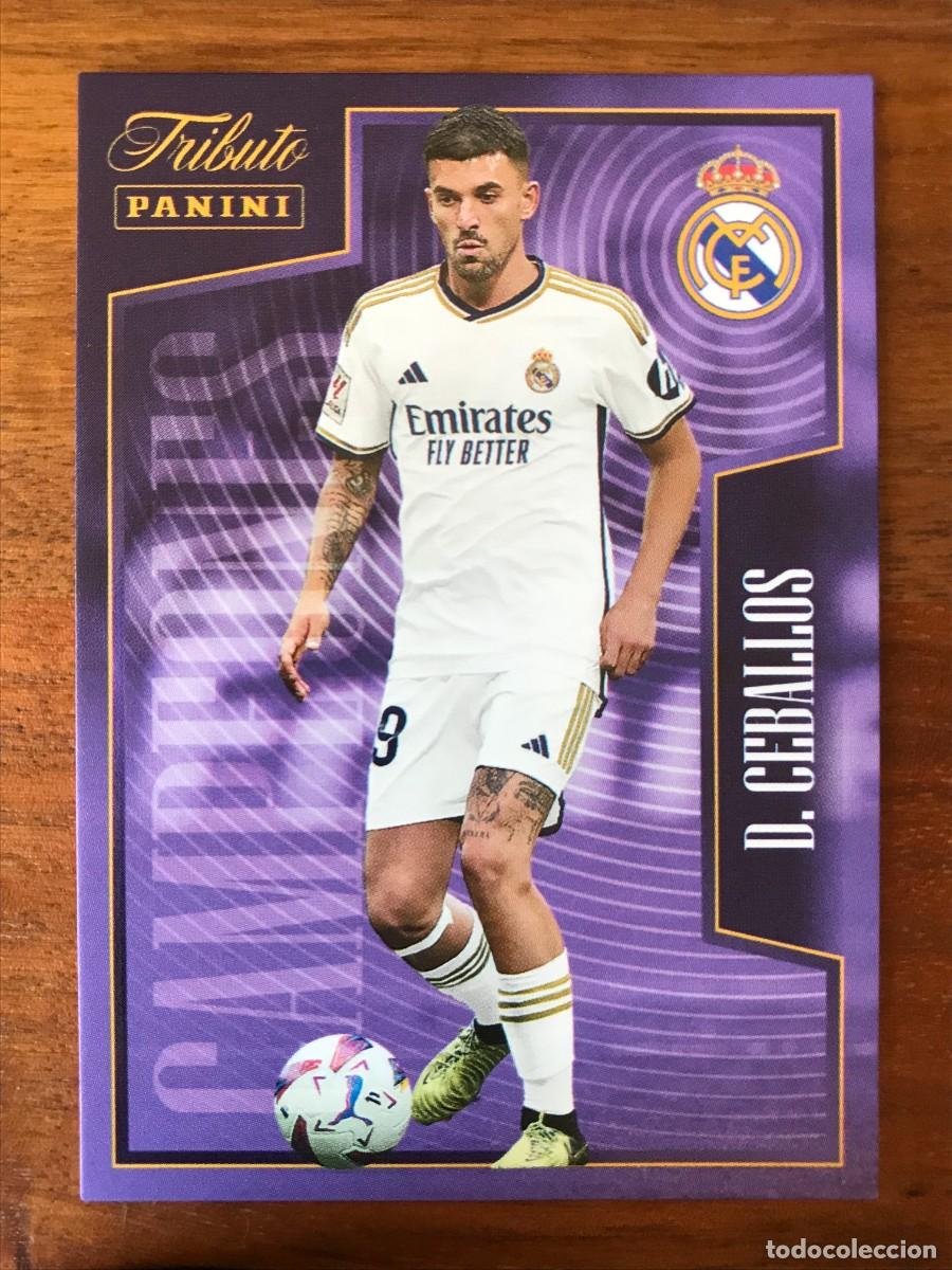 Cromos de f&uacute;tbol: DANI CEBALLOS - 22 - PANINI TRIBUTO REAL MADRID 2023 2024 23 24