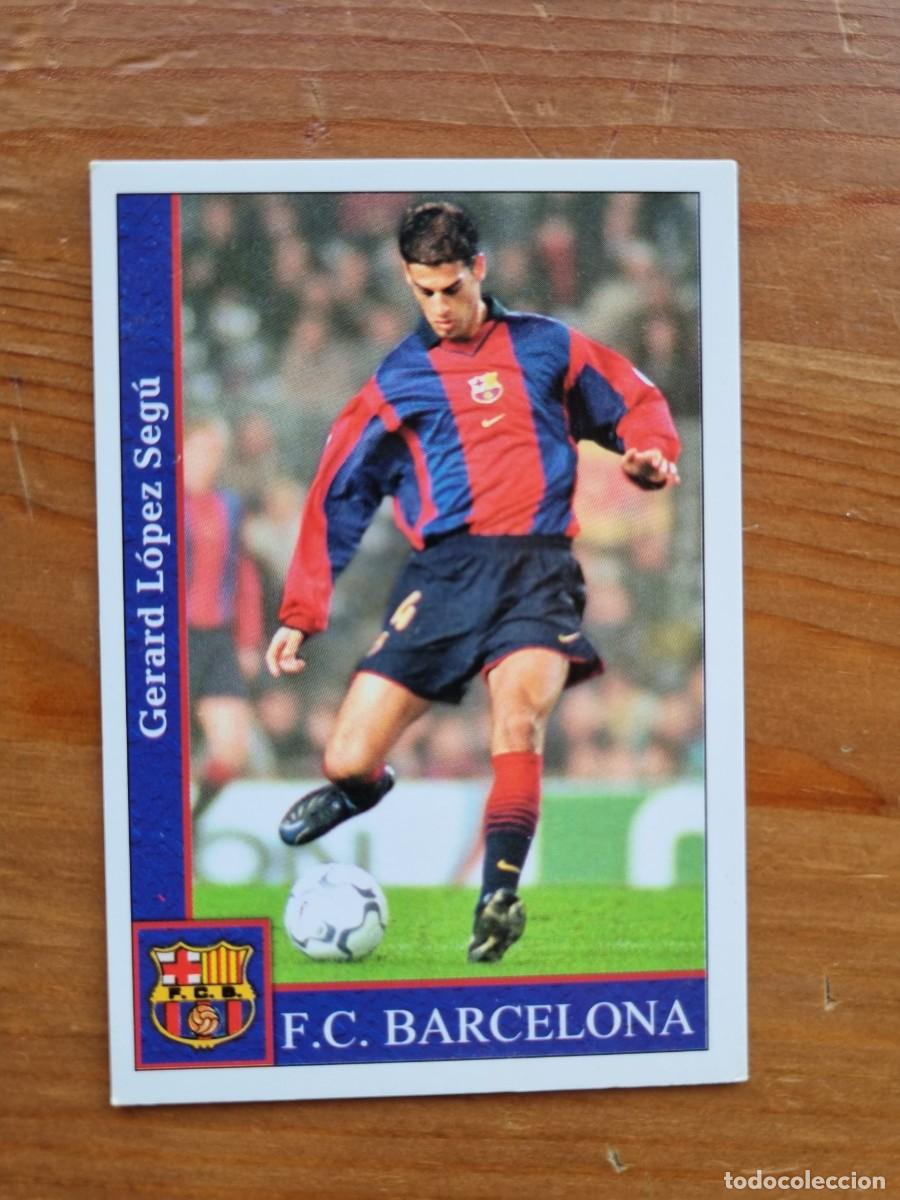 Cromos de f&uacute;tbol: 75 GERARD (FC Barcelona). Las Fichas de la Liga 2001 2002 01 02 (Mundicromo)