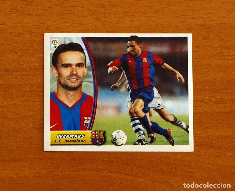 Cromos de f&uacute;tbol: Barcelona - Overmars - Ediciones Este Liga 2003-2004, 03-04 - Nunca pegado