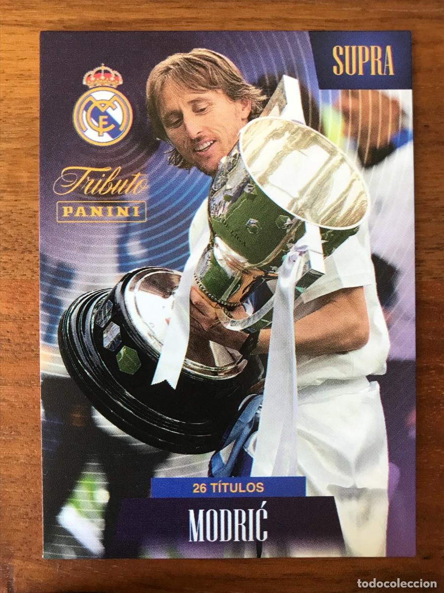 Cromos de f&uacute;tbol: MODRIC - SUPRA - 26 TITULOS - 42 - PANINI TRIBUTO REAL MADRID 2023 2024 23 24