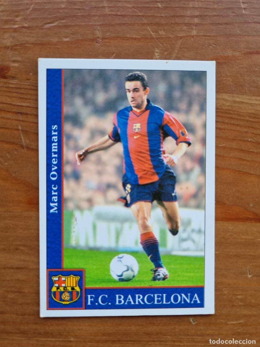 Cromos de f&uacute;tbol: 83 OVERMARS (FC Barcelona). Las Fichas de la Liga 2001 2002 01 02 (Mundicromo)