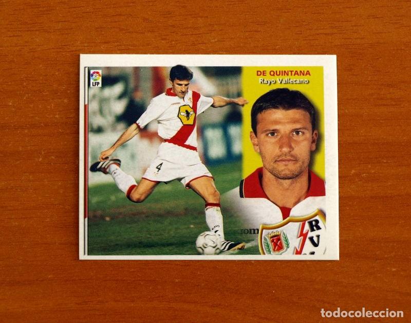 Cromos de f&uacute;tbol: Rayo Vallecano - De Quintana - Ediciones Este Liga 2002-2003, 02-03 - Nunca pegado