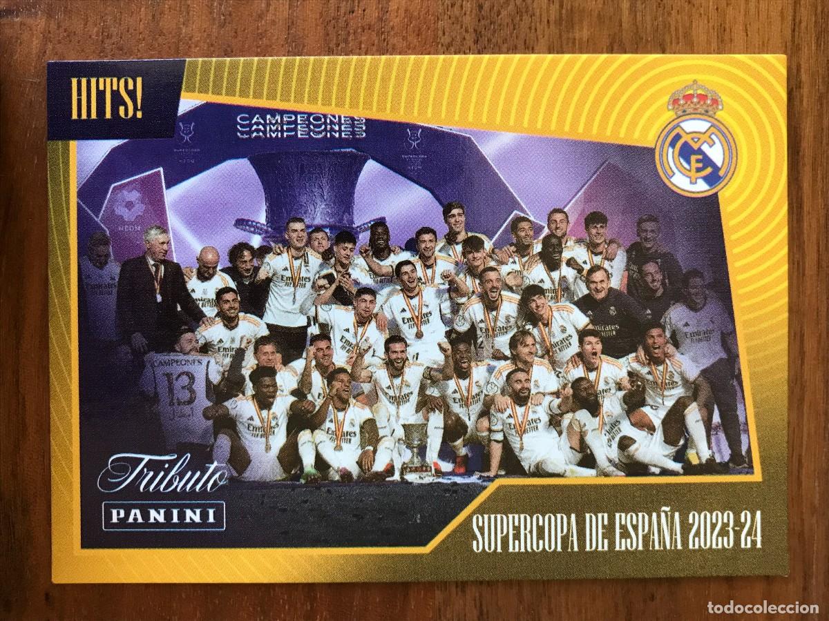 Cromos de f&uacute;tbol: SUPERCOPA DE ESPA&Ntilde;A 2023-24 - HITS - 31 - PANINI TRIBUTO REAL MADRID 2023 2024 23 24