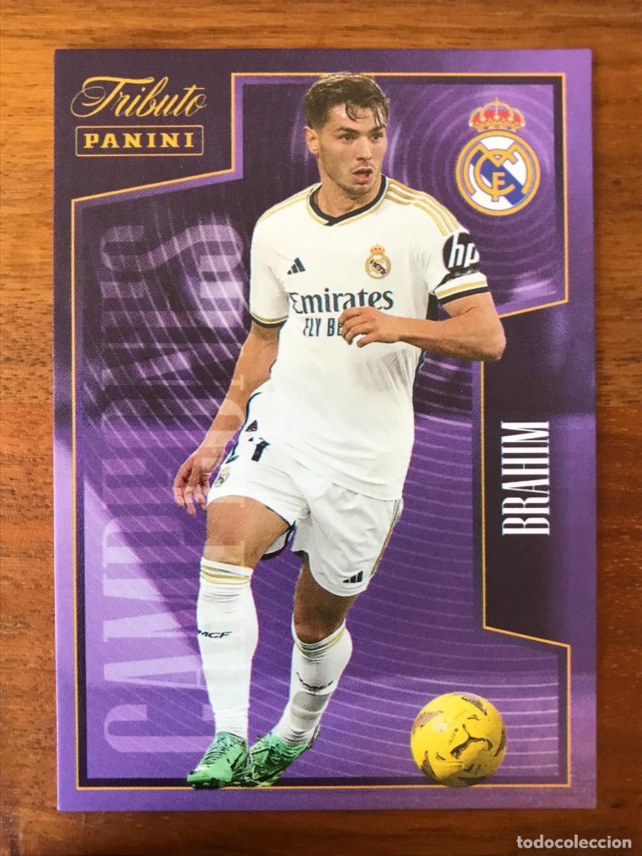 Cromos de f&uacute;tbol: BRAHIM - 24 - PANINI TRIBUTO REAL MADRID 2023 2024 23 24