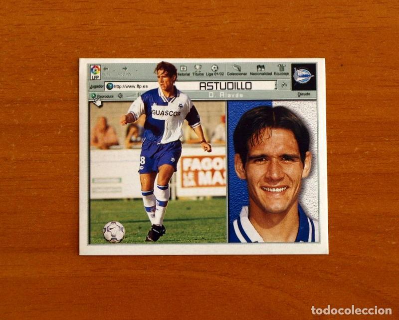 Cromos de f&uacute;tbol: Alav&eacute;s - Astudillo - Ediciones Este Liga 2001-2002, 01-02 - Nunca pegado