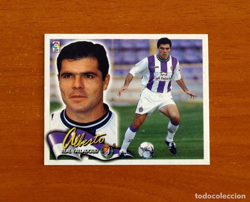 Cromos de f&uacute;tbol: Valladolid - Alberto - Ediciones Este Liga 2000-2001, 00-01 - Nunca pegado