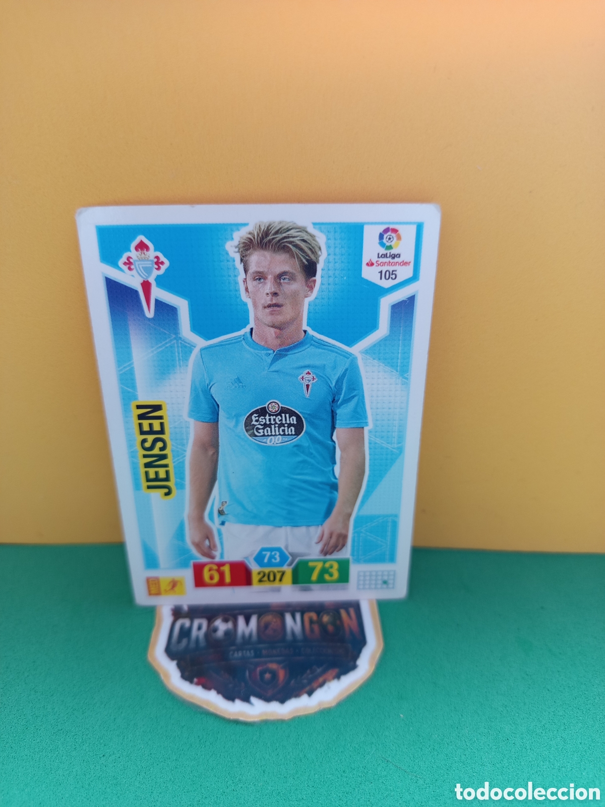 Football Stickers: ❇️ CROMO ⚽ CARD JENSEN CELTA DE VIGO 105 LIGA 18 19 2018 2019 ADRENALYN ❇️