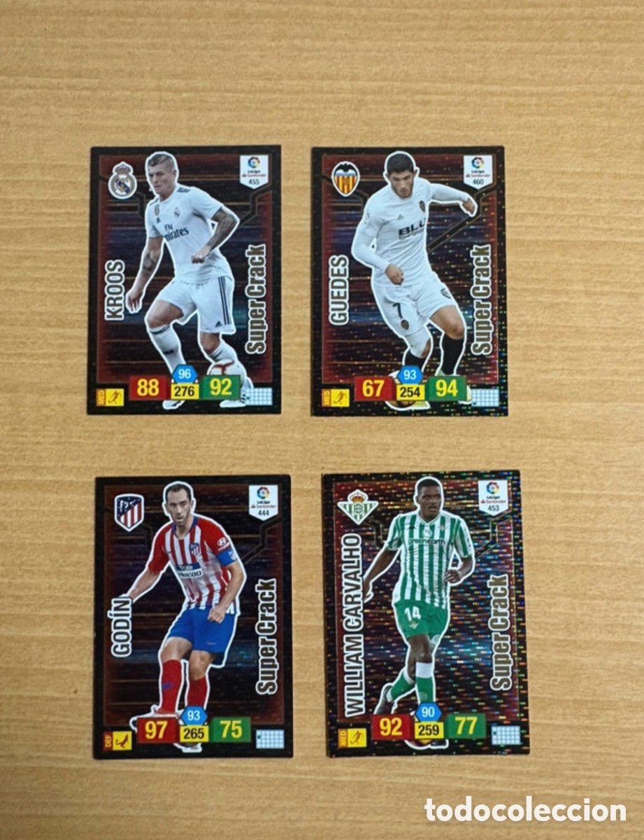 Cromos de f&uacute;tbol: Pack de cartas Supercrak Panini Adrenalyn XL LaLiga Santander 2018/19