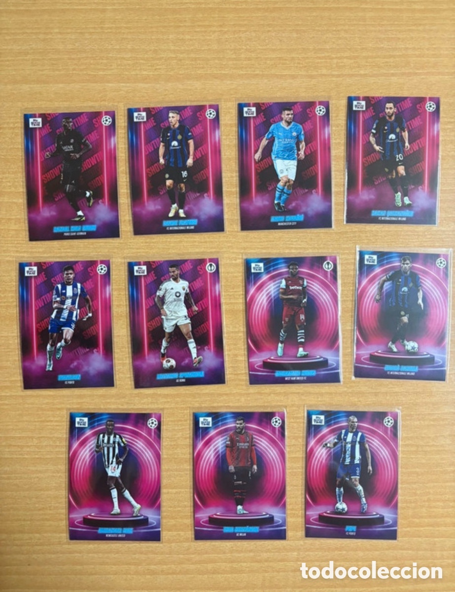 Cromos de f&uacute;tbol: Pack cartas Topps champions league
