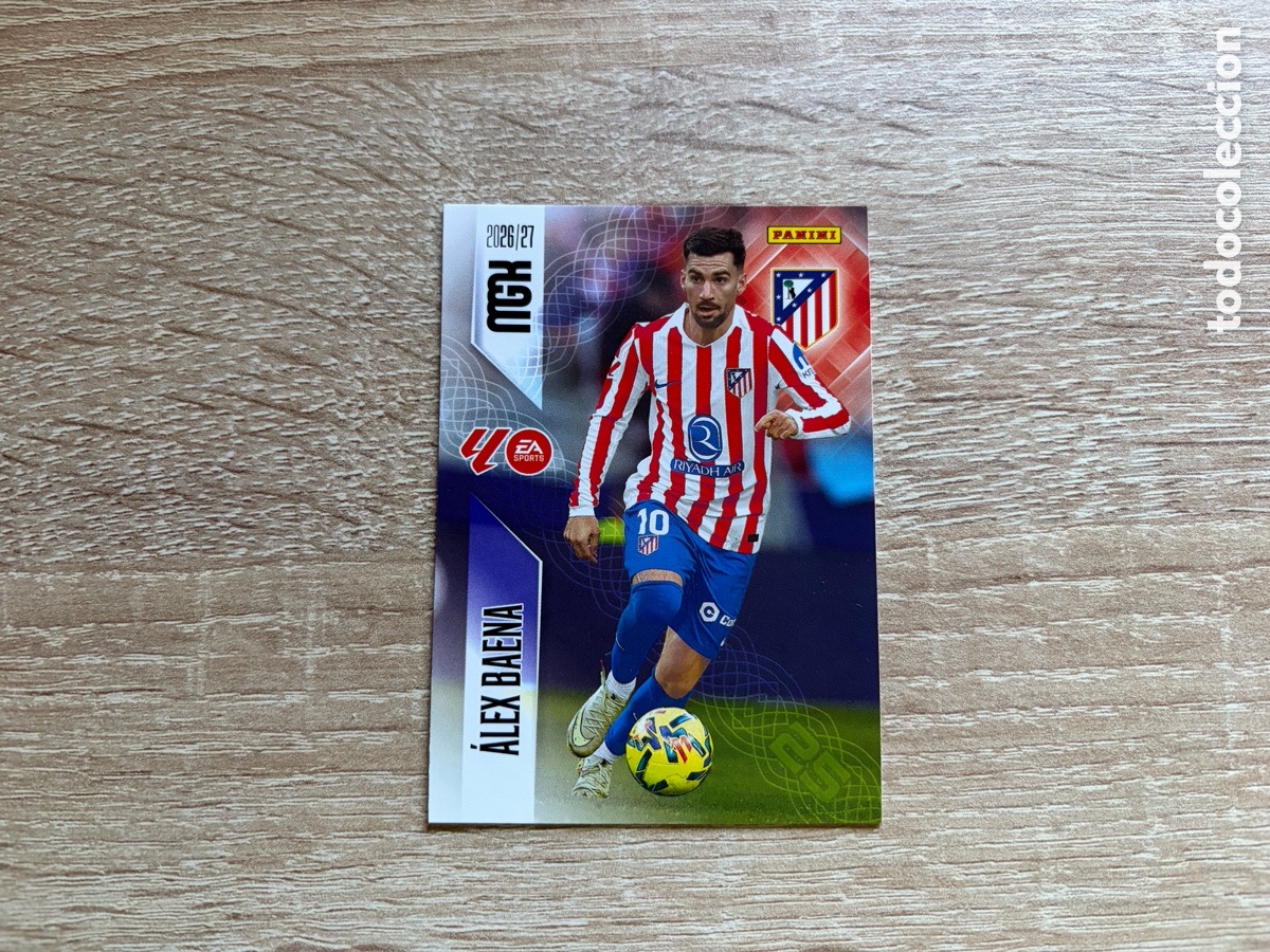 Cromos de f&uacute;tbol: 67 ALEX BAENA MEGACRACKS MGK 2026 2027 26 27 ATL&Eacute;TICO DE MADRID