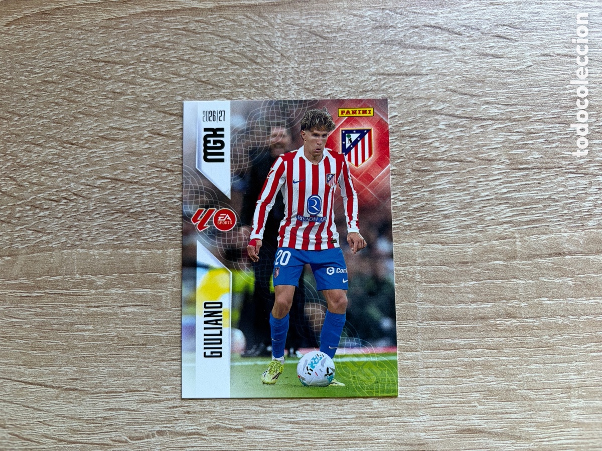 Cromos de f&uacute;tbol: 69 GUILIANO SIMEONE MEGACRACKS MGK 2026 2027 26 27 ATL&Eacute;TICO DE MADRID