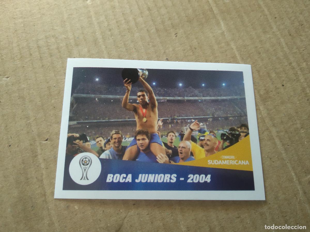 Football Stickers: 309 EQUIPO PLANTILLA BOCA JUNIORS 2004 CROMO FUTBOL CONMEBOL SUDAMERICANA LA GRAN CONQUISTA