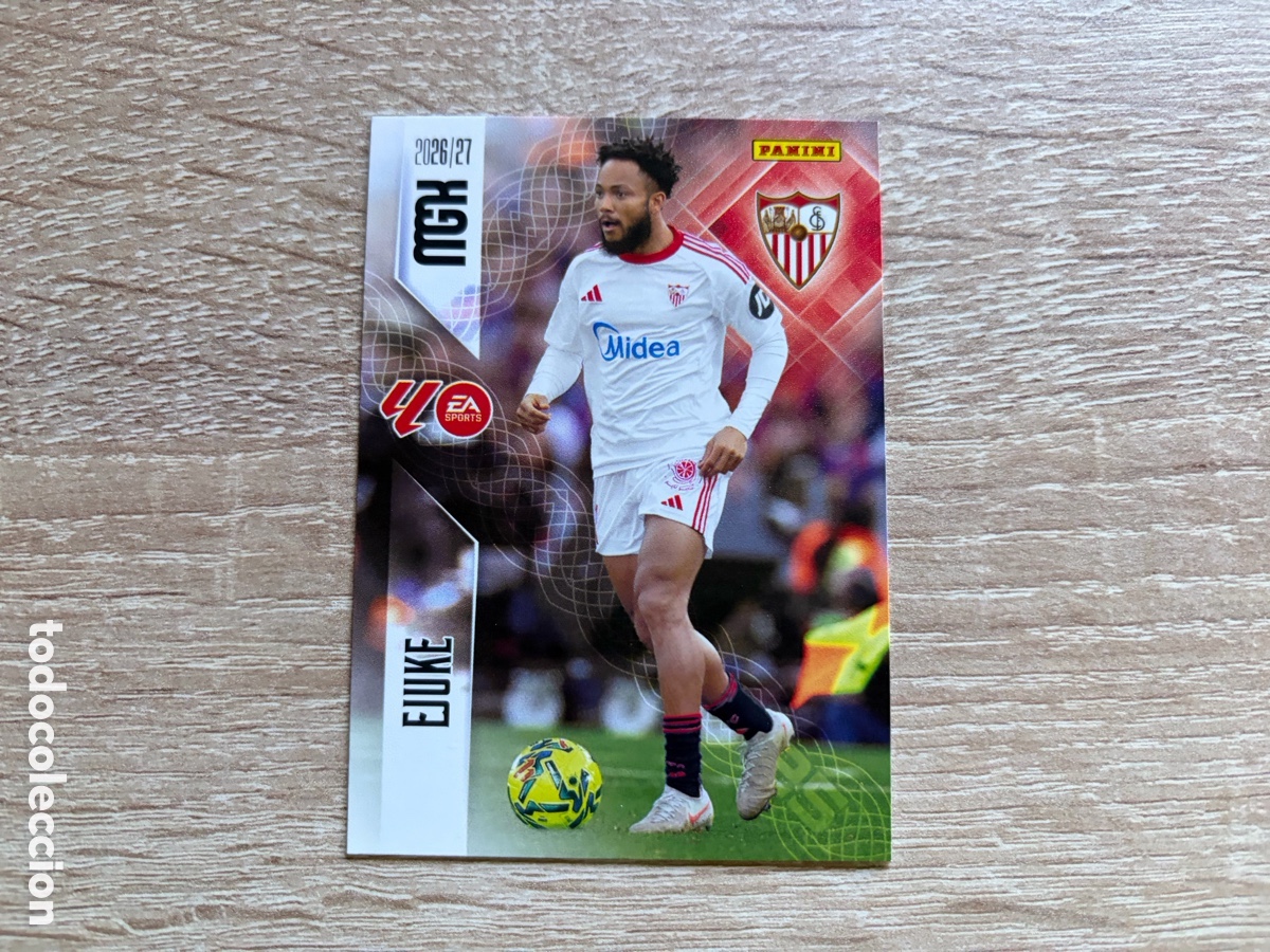 Cromos de f&uacute;tbol: 340 EJUKE MEGACRACKS MGK 2026 2027 26 27 SEVILLA CF