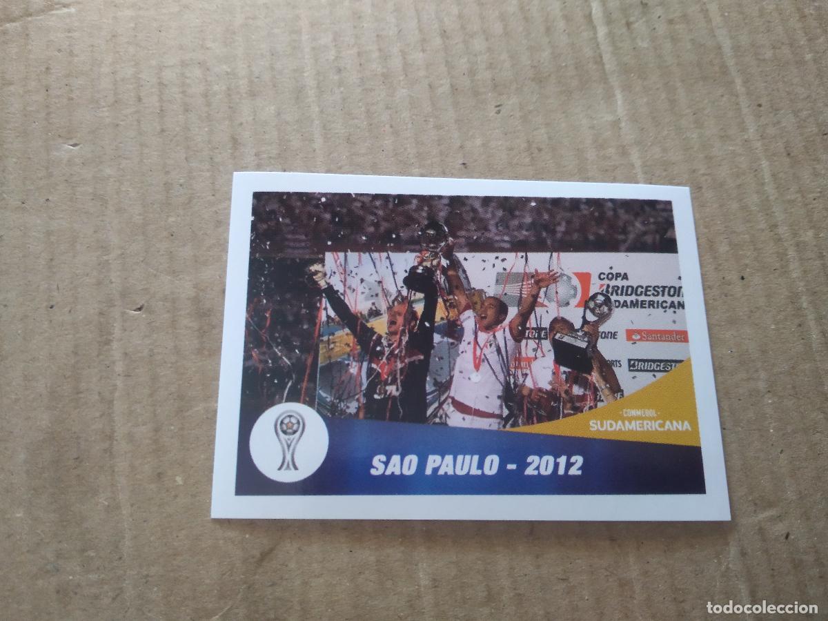 Cromos de f&uacute;tbol: 317 EQUIPO PLANTILLA SAO PAULO 2012 CROMO FUTBOL CONMEBOL SUDAMERICANA LA GRAN CONQUISTA