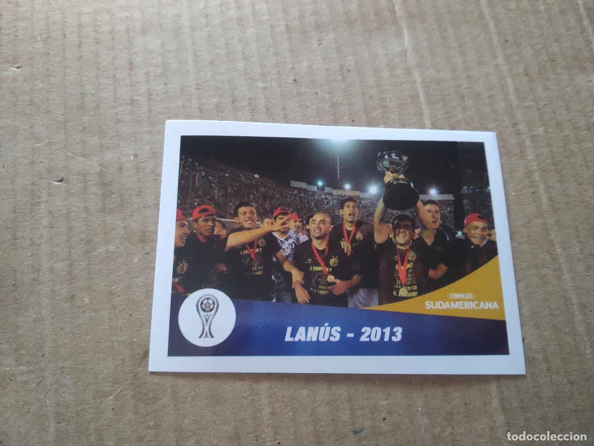 Cromos de f&uacute;tbol: 318 EQUIPO PLANTILLA LANUS 2013 CROMO FUTBOL CONMEBOL SUDAMERICANA LA GRAN CONQUISTA