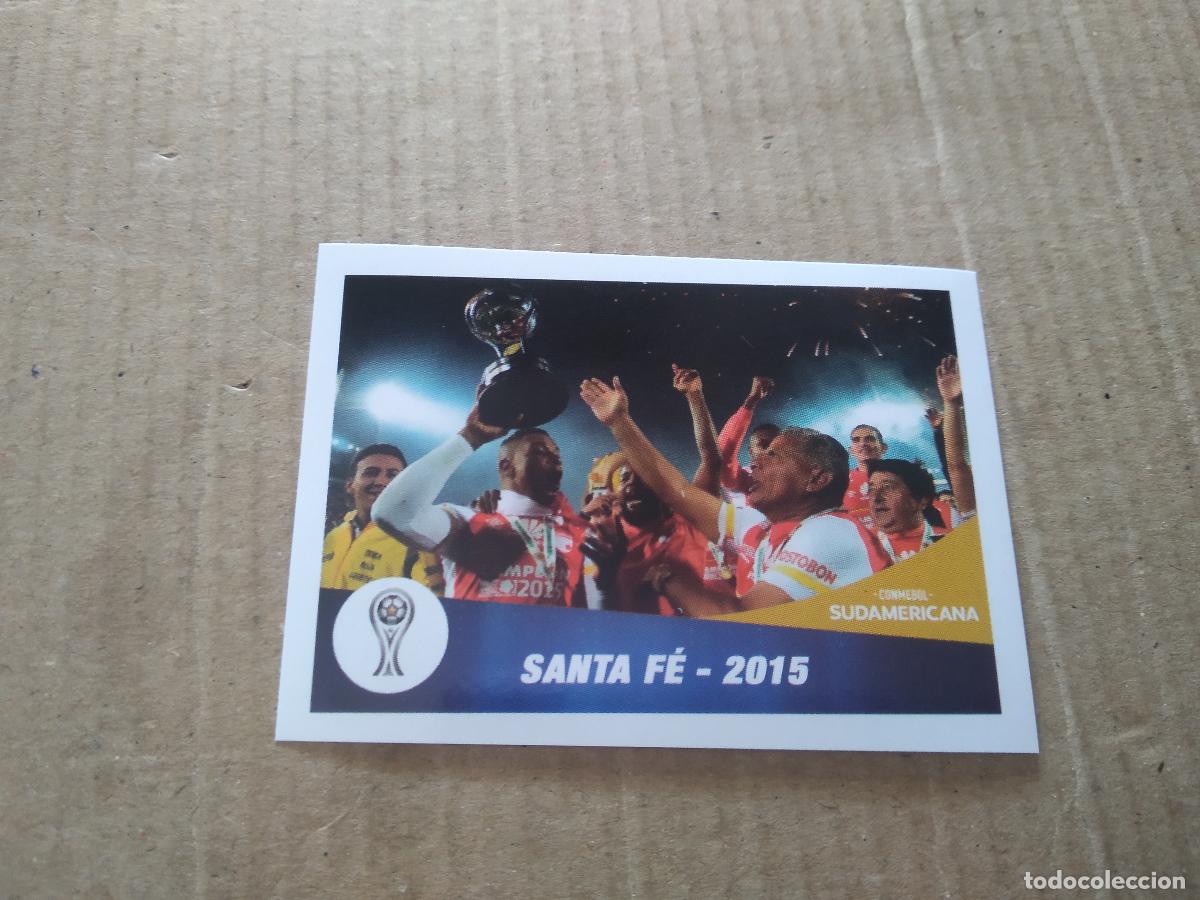Cromos de f&uacute;tbol: 320 EQUIPO PLANTILLA SANTA FE 2015 CROMO FUTBOL CONMEBOL SUDAMERICANA LA GRAN CONQUISTA