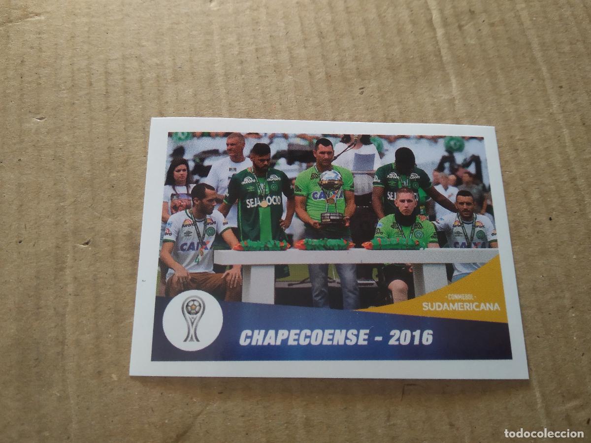 Cromos de f&uacute;tbol: 321 EQUIPO PLANTILLA CHAPECOENSE 2016 CROMO FUTBOL CONMEBOL SUDAMERICANA LA GRAN CONQUISTA