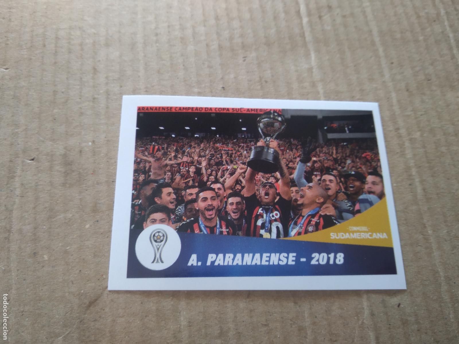 Cromos de f&uacute;tbol: 323 EQUIPO PLANTILLA PARANAENSE 2018 CROMO FUTBOL CONMEBOL SUDAMERICANA LA GRAN CONQUISTA