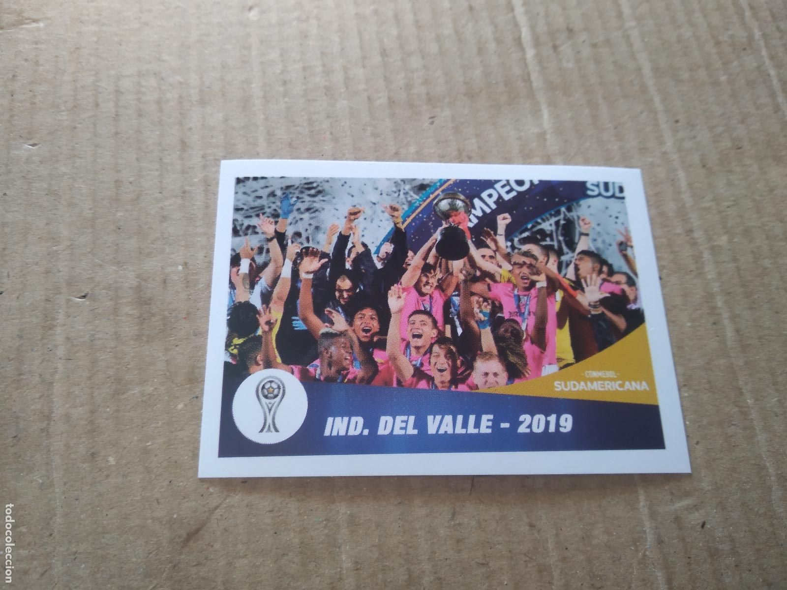 Cromos de f&uacute;tbol: 324 EQUIPO INDEPENDIENTE DEL VALLE 2019 CROMO FUTBOL CONMEBOL SUDAMERICANA LA GRAN CONQUISTA