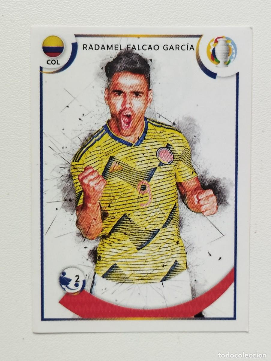 Cromos de f&uacute;tbol: CROMO COPA AMERICA ARGENTINA COLOMBIA 2021 PANINI BRASIL GOL15 GOL 15 RADAMEL FALCAO - COLOMBIA
