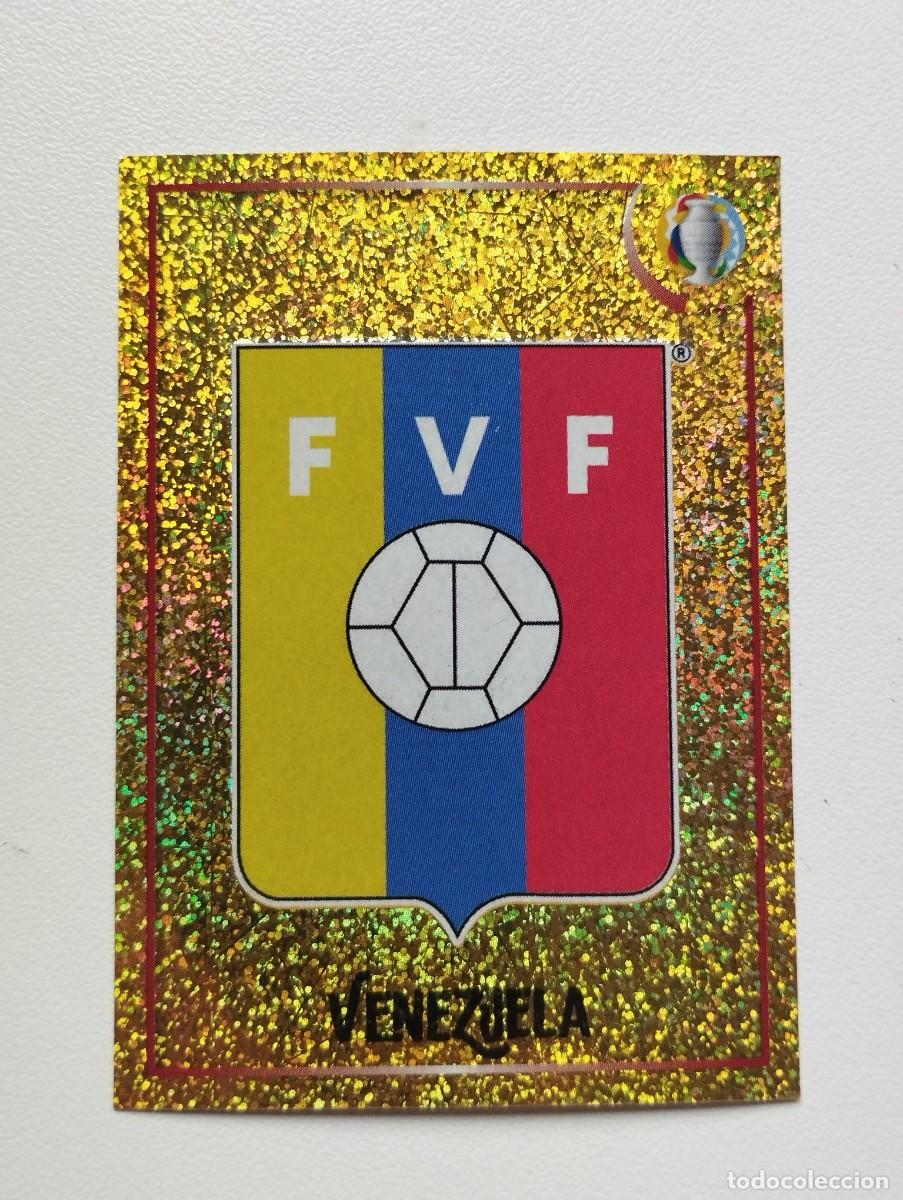 Cromos de f&uacute;tbol: CROMO COPA AMERICA ARGENTINA COLOMBIA 2021 PANINI BRASIL- ESCUDO VENEZUELA VEN01 VEN 01