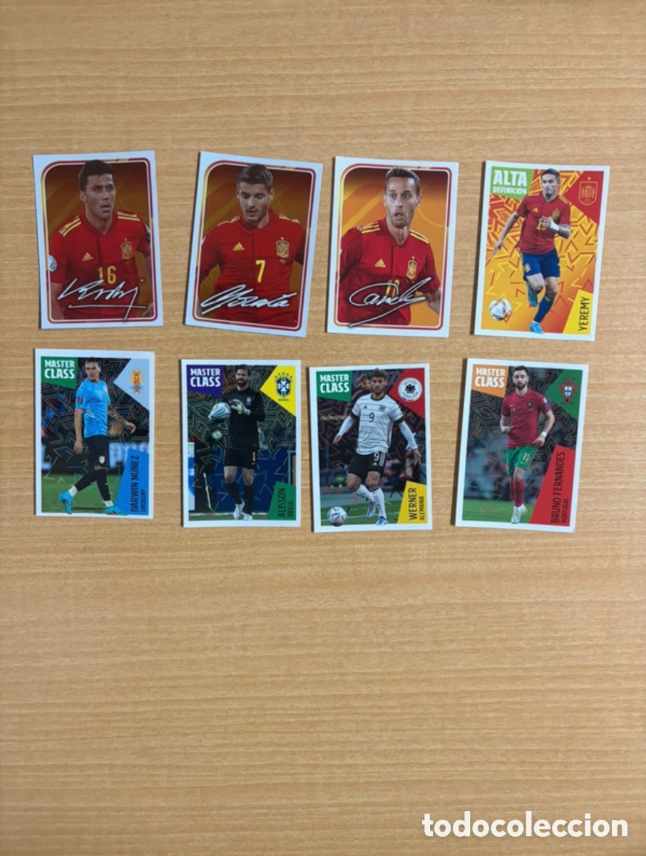 Football Stickers: Pack de cromos de Espa&ntilde;a y otras selecciones