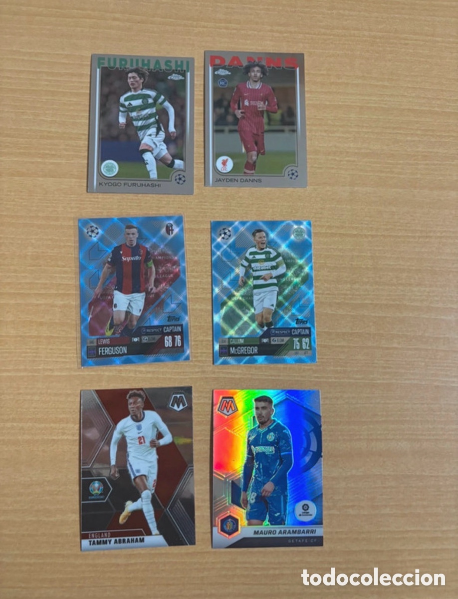 Cromos de f&uacute;tbol: Pack de cartas de f&uacute;tbol varias colecciones