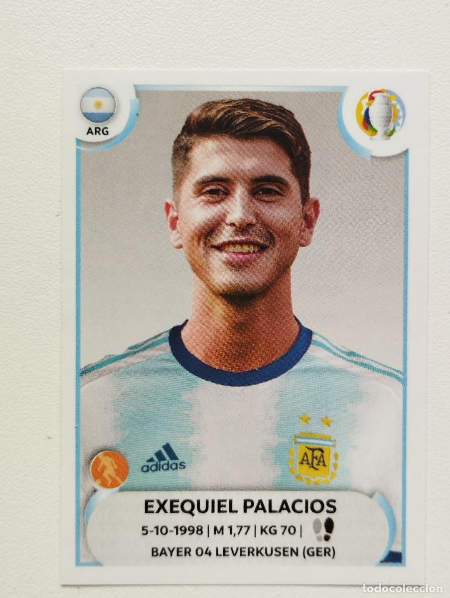 Cromos de f&uacute;tbol: CROMO COPA AMERICA ARGENTINA COLOMBIA 2021 PANINI BRASIL- ARGENTINA EXEQUIEL PALACIOS ARG12 ARG 12