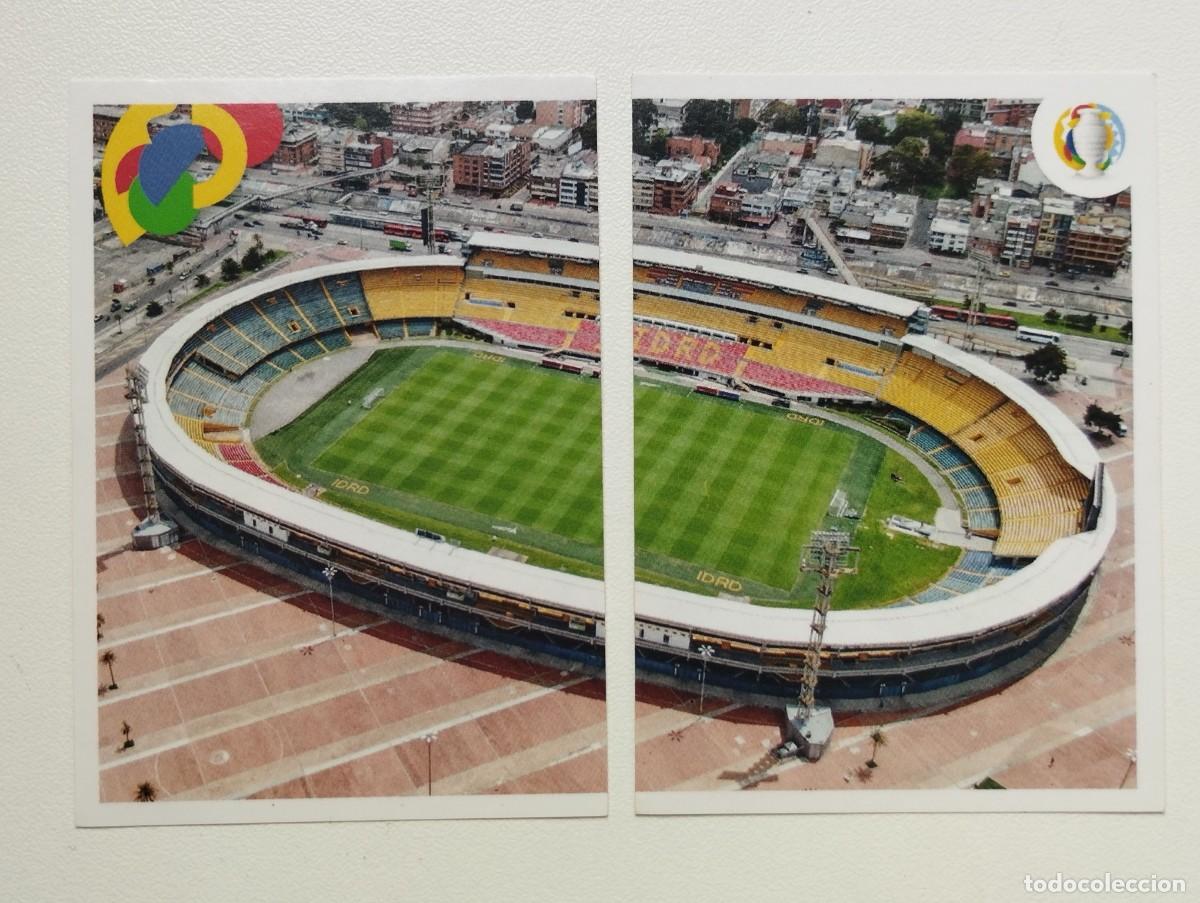 Cromos de f&uacute;tbol: CROMO COPA AMERICA ARGENTINA COLOMBIA 2021 PANINI BRASIL- ESTADIOS C14 C15 C 14 C 15