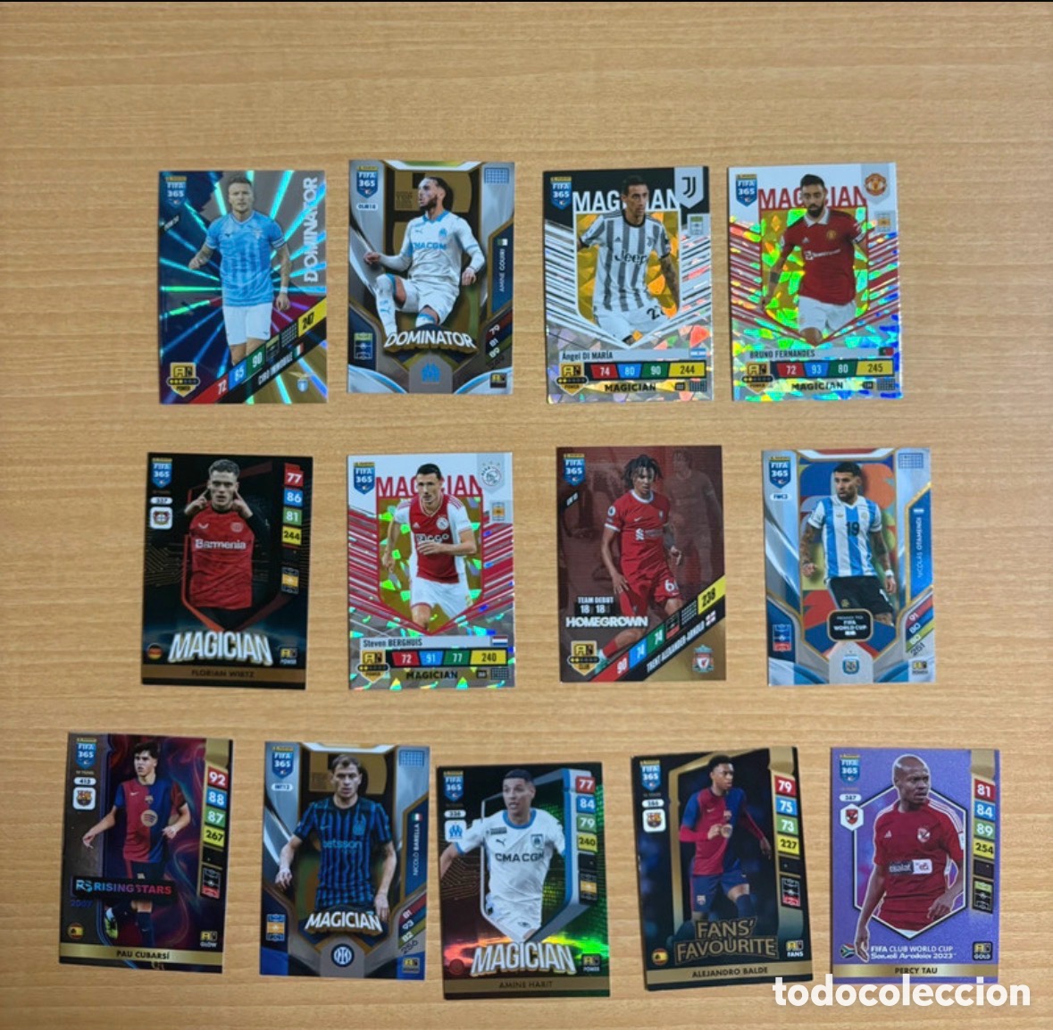 Cromos de f&uacute;tbol: Pack de cartas FIFA 365